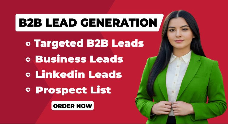 I will provide your targeted b2b lead generation, business lead, linkedin leads and prospect list