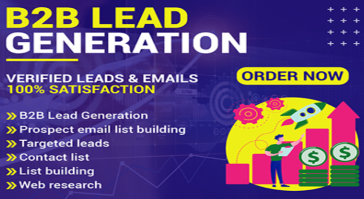 I will provide B2B lead generatation for any industry for 2$ hours