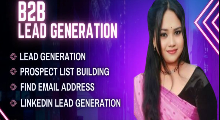 I will do targeted b2b lead generation, prospect list and email list building