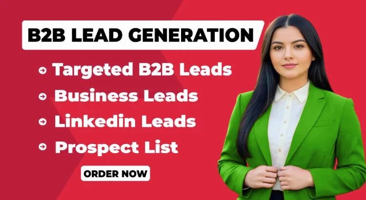 I will help you by providing targeted b2b lead generation, business lead only for $2 hours.