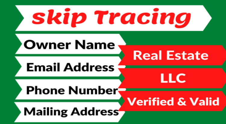 I will do real estate leads with bulk skip tracing and cold calling