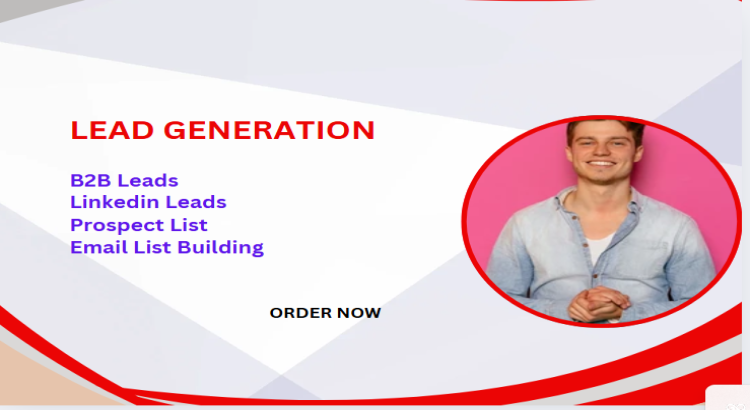 I will help you by providing b2b lead generation, linkedin leads and email list building