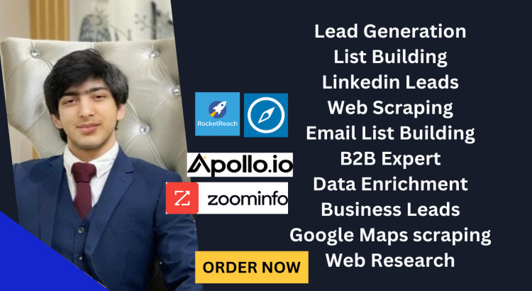 I will help you by providing virtual assistant and  B2B lead generation only for $2 hours.