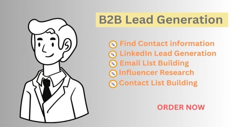 I will build a B2B email list and generate targeted LinkedIn leads within 24 hours
