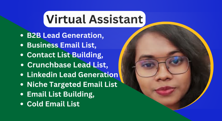 I will help you by providing b2b lead generation, LinkedIn leads  prospect list only for $2 hours.