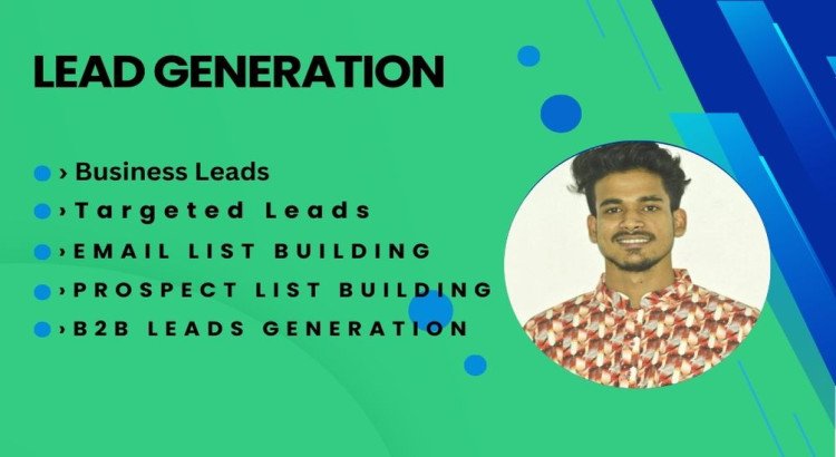 I will help you by providing lead generation business leads and lead list only for $2 hours.