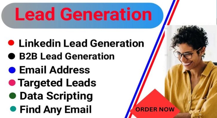 I will generate LinkedIn leads, B2B leads, and find verified email addresses for your business