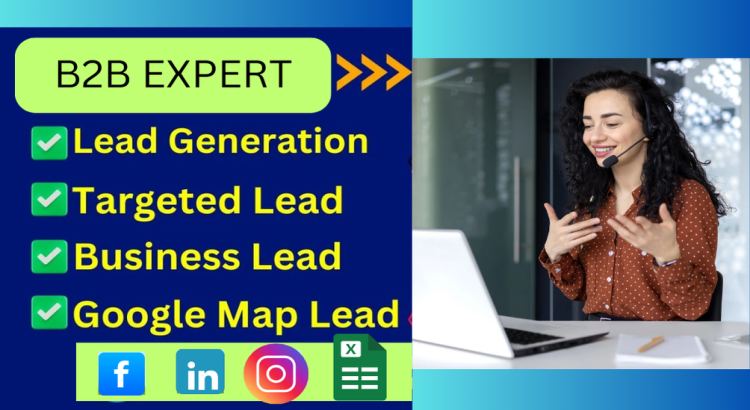 I will provide targeted B2B lead generation and Google Maps scraping for any industry