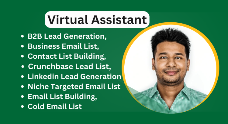 I will help you by providing Targeted Lead Generation and Data Scraping only for $2 hours.