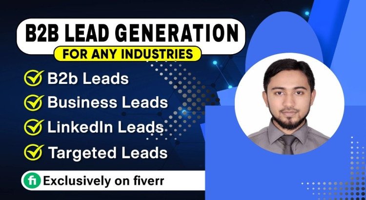 I specialize in targeted B2B lead generation, prospect list building, and LinkedIn lead sourcing.