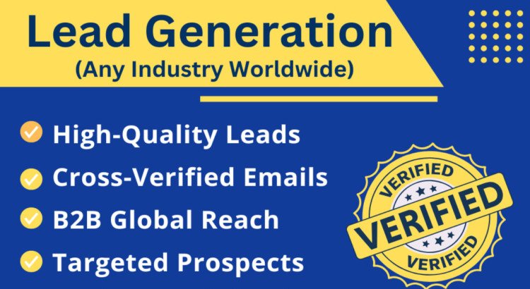 I offer lead generation, email list building, and related tasks for only $2 per hour.