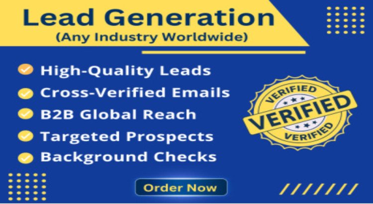 I specialize in B2B lead generation, LinkedIn lead sourcing, list building, and email list creation.