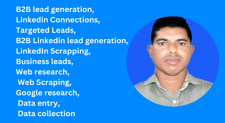 I will help you by providing LinkedIn Email Sourcing and Web Crawling only for $2 hours.