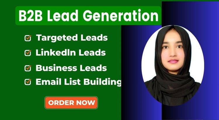 I will do targeted b2b lead generation, business leads, linkedin leads, prospect lists.