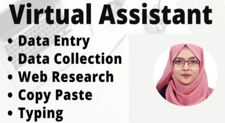 I will do data entry, excel data entry, web research, copy paste per 2$ Hours Only.