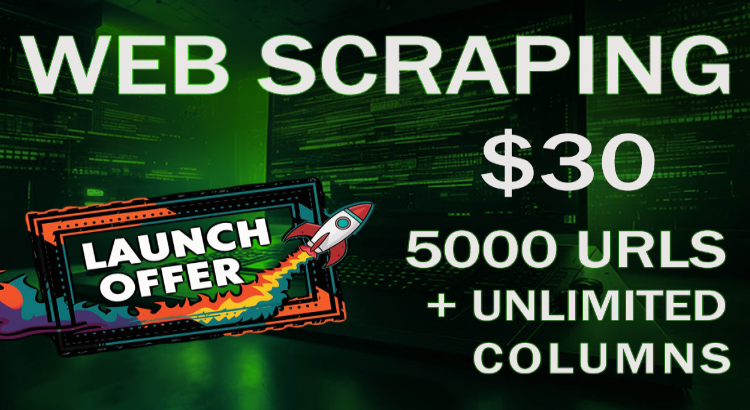 I will web scraping, website scraping, extract website data, data mining, web scraper