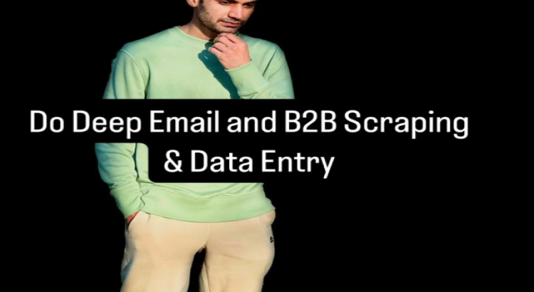 I will do data entry, email scraping, and yellow page scraping