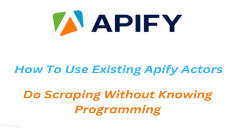 I will scraping and teach you scraping with apify