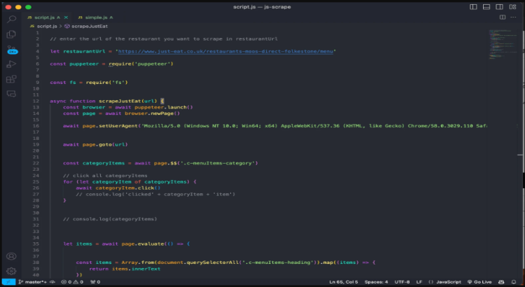 I will professional web scraping WB