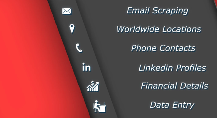 I will find targeted B2B LinkedIn prospects, business leads, and verified email lists..