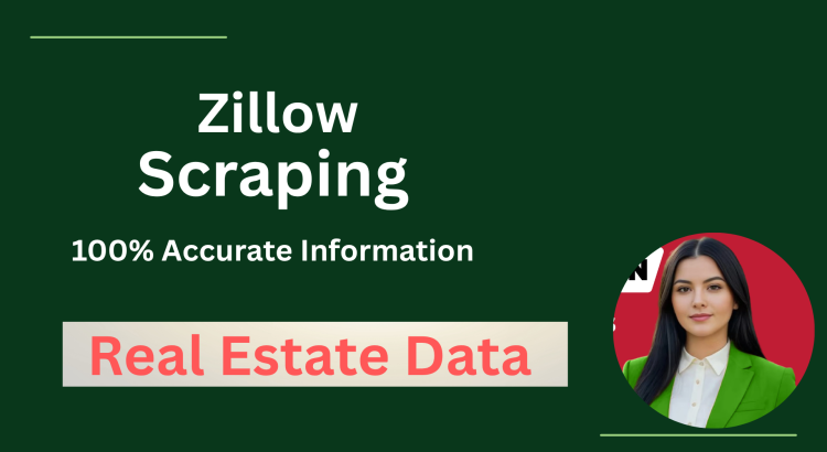 I will scrape Zillow real estate data and deliver within 24 hours