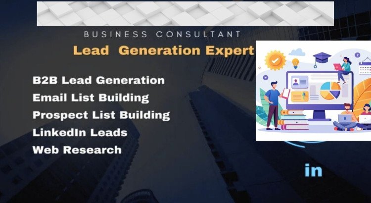 I will handle B2B lead generation and build targeted email lists for just $2/hour.