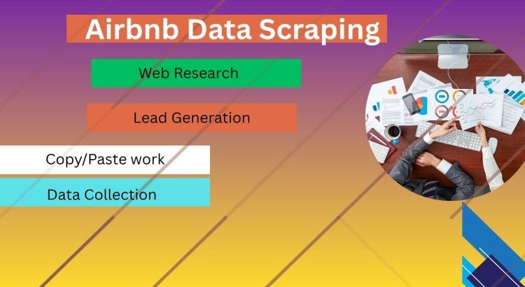 Airbnb data scraping and email list creation at just $2 per hour.