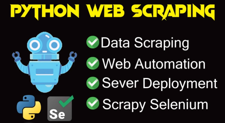 I Will Do Web Scraping, Data Scraping with Python Professionally