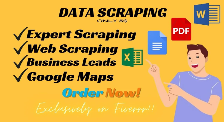 I will help you by providing product data scraping and parsing services only for $2 hours.