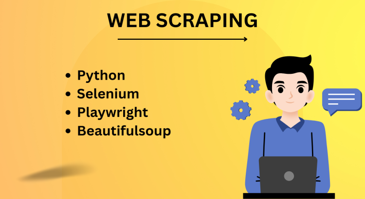 I will do web scraping and crawling using Python
