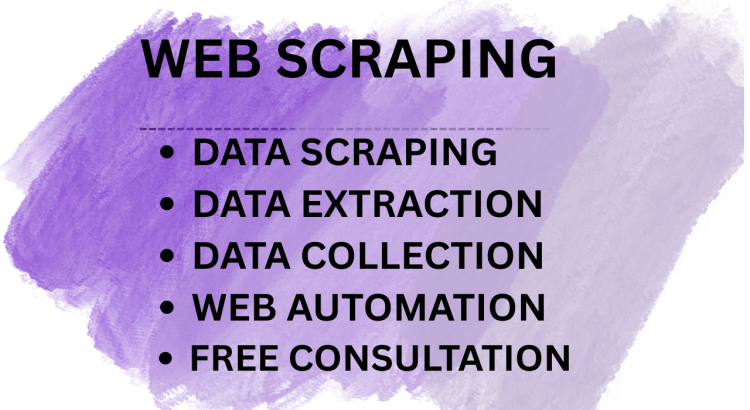 I will perform web scraping, data extraction, and data mining with Python