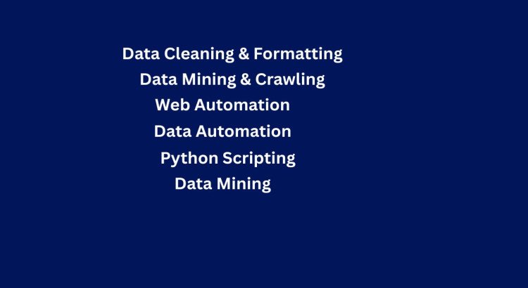 I will handle Web Scraping, Data Mining, and Crawling tasks using Python tools.