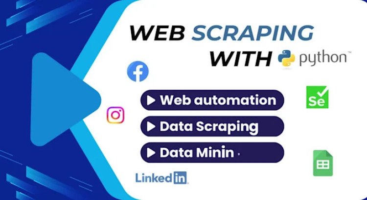 I will perform web scraping, data scraping, data mining with python
