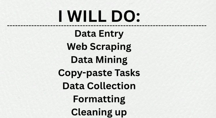 I Will Collect, Clean, and Organize Website Data Using Web Scraping