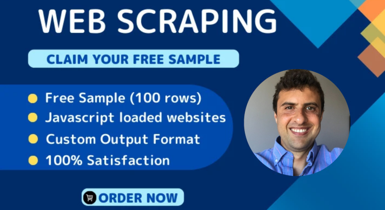 I will do web scraping and data extraction from any website
