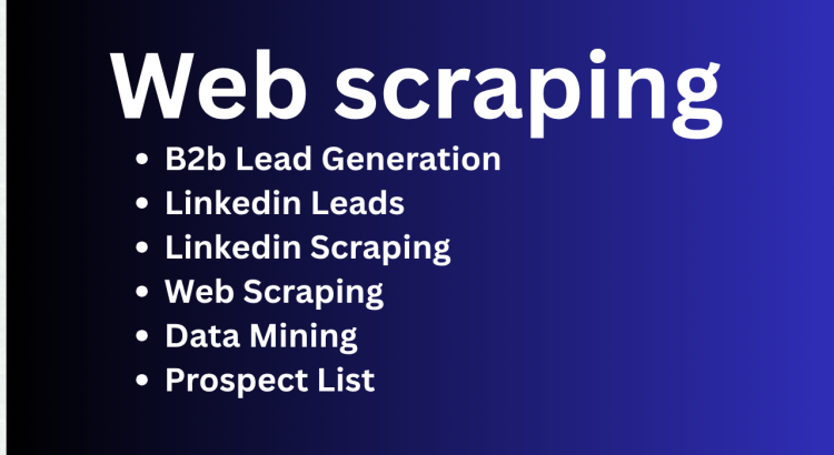I Will Scrape Data from Almost Any Website Using Web Scraping