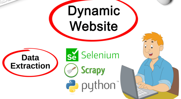 You will get Python Web Scraping for dynamic Websites
