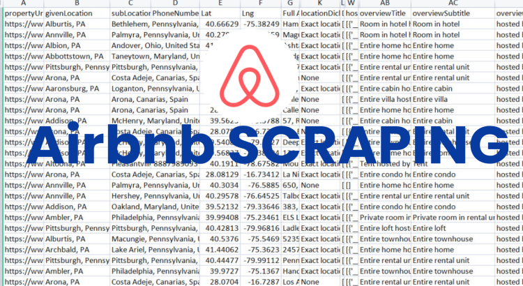 I will extract Airbnb listings and host information from any city