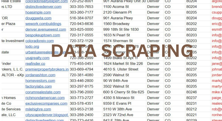 I will scrape LinkedIn data and extract information from any website