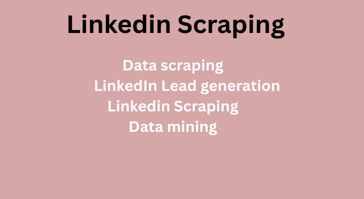 I will scrape LinkedIn profiles and find email addresses for you