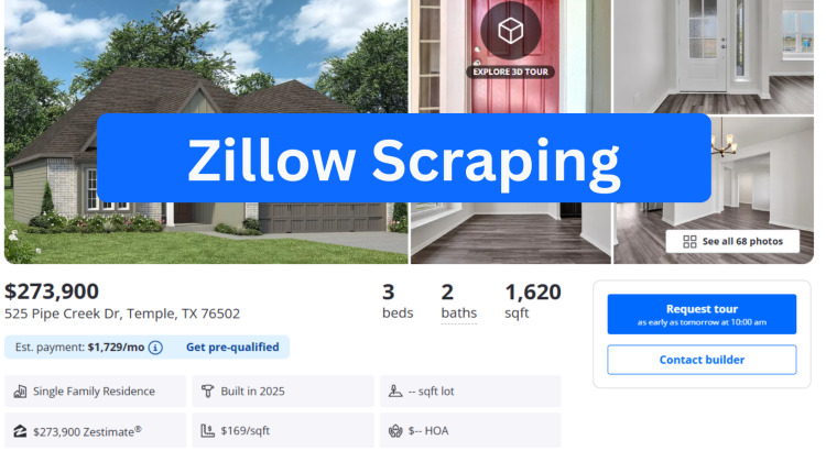I will deliver high-quality Zillow scraping for real estate