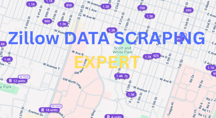 I will collect Zillow agent contact data — emails & phone numbers included