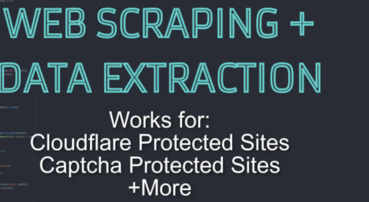 I will do python web scraping, data scraping, and data mining