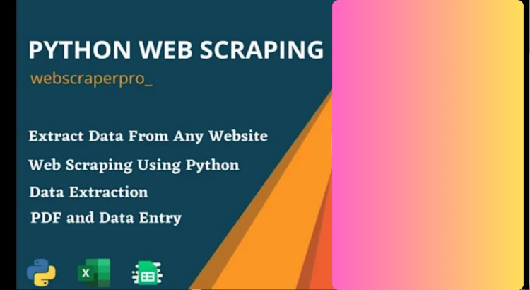 I develop Python automation for web scraping and efficient data extraction.