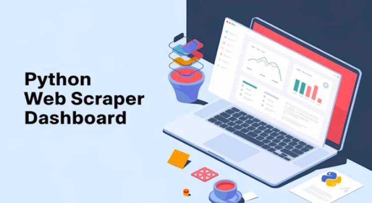 I will create python web scraping desktop tool with dashboard