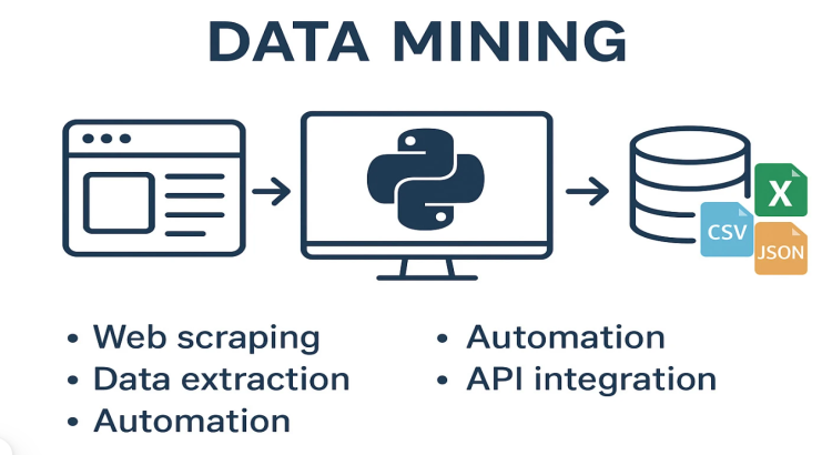 I will perform web scraping and data mining for your project