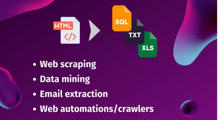 I will do python web scraping script for data extraction anytime.