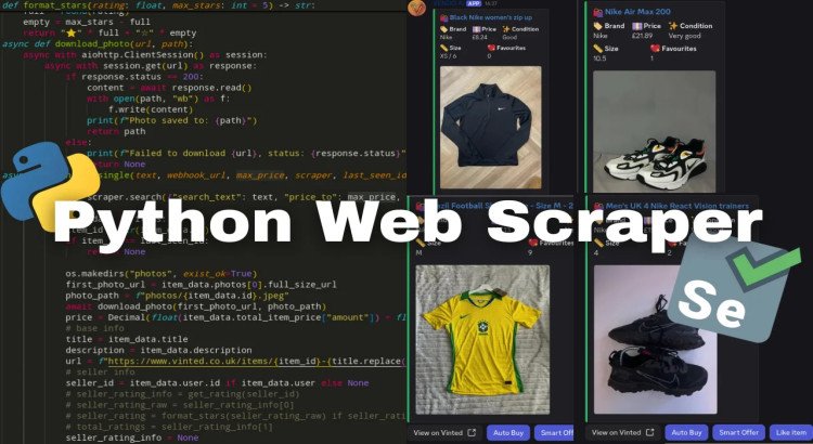 I offer Python-based data scraping, mining, and automation for any online source.