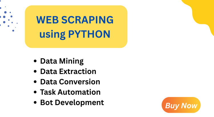 I will do web scraping data mining data extraction.