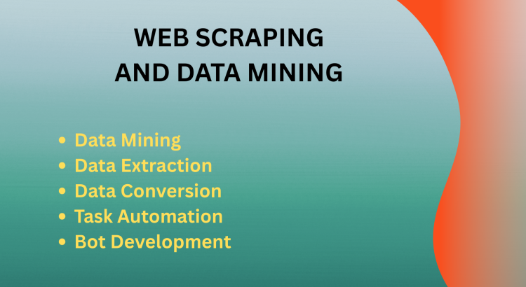I will do python web scraping data mining from any website.